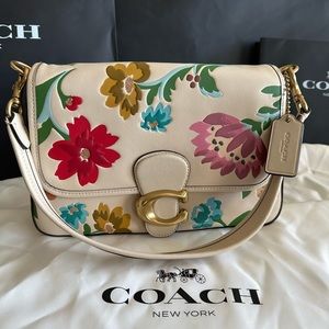 COACH Soft Calf Leather Tabby Shoulder/Crossbody Bag NWOT